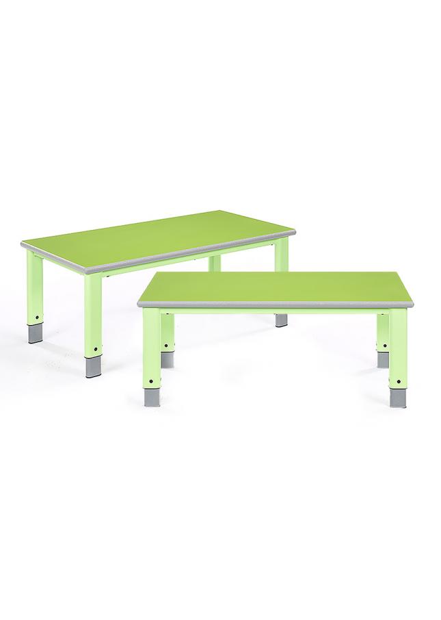 Start Right Height Adjustable Classroom Table Rectangular Pack of 2