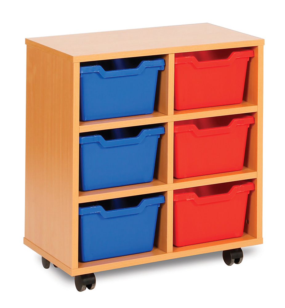 Cubby Range Classroom Tray Storage