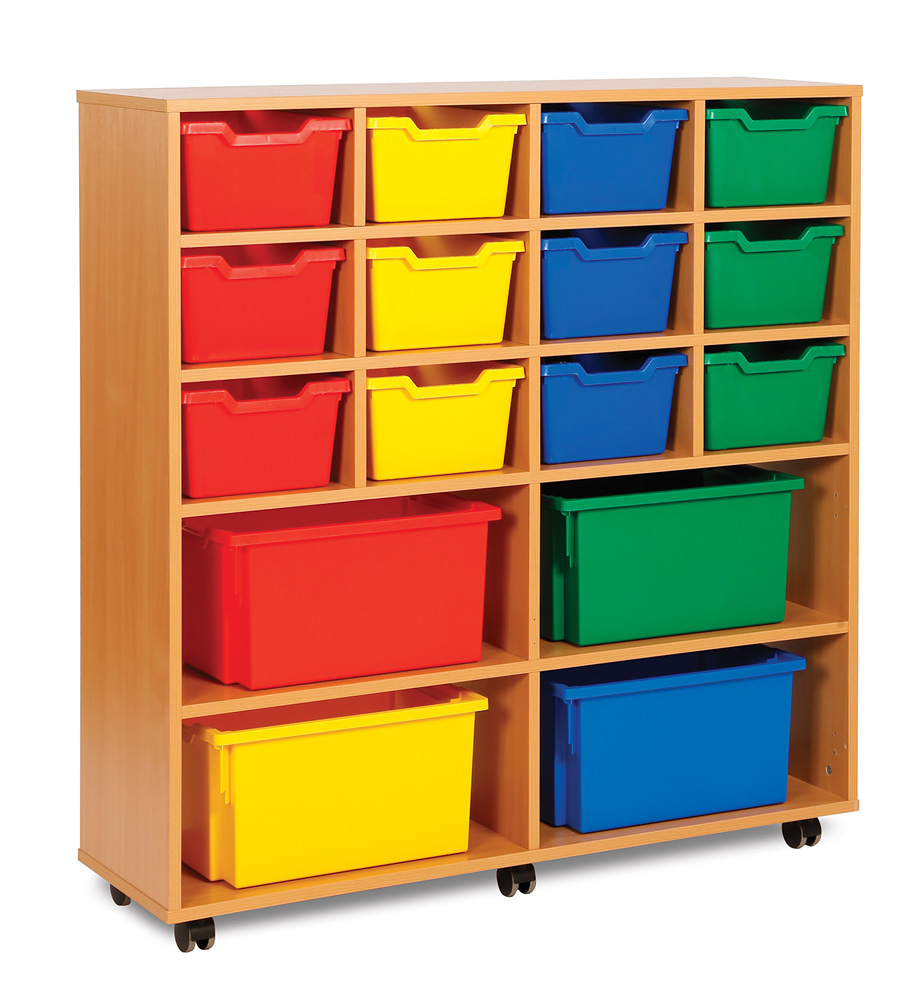 Cubby Range Variety Classroom Tray Storage