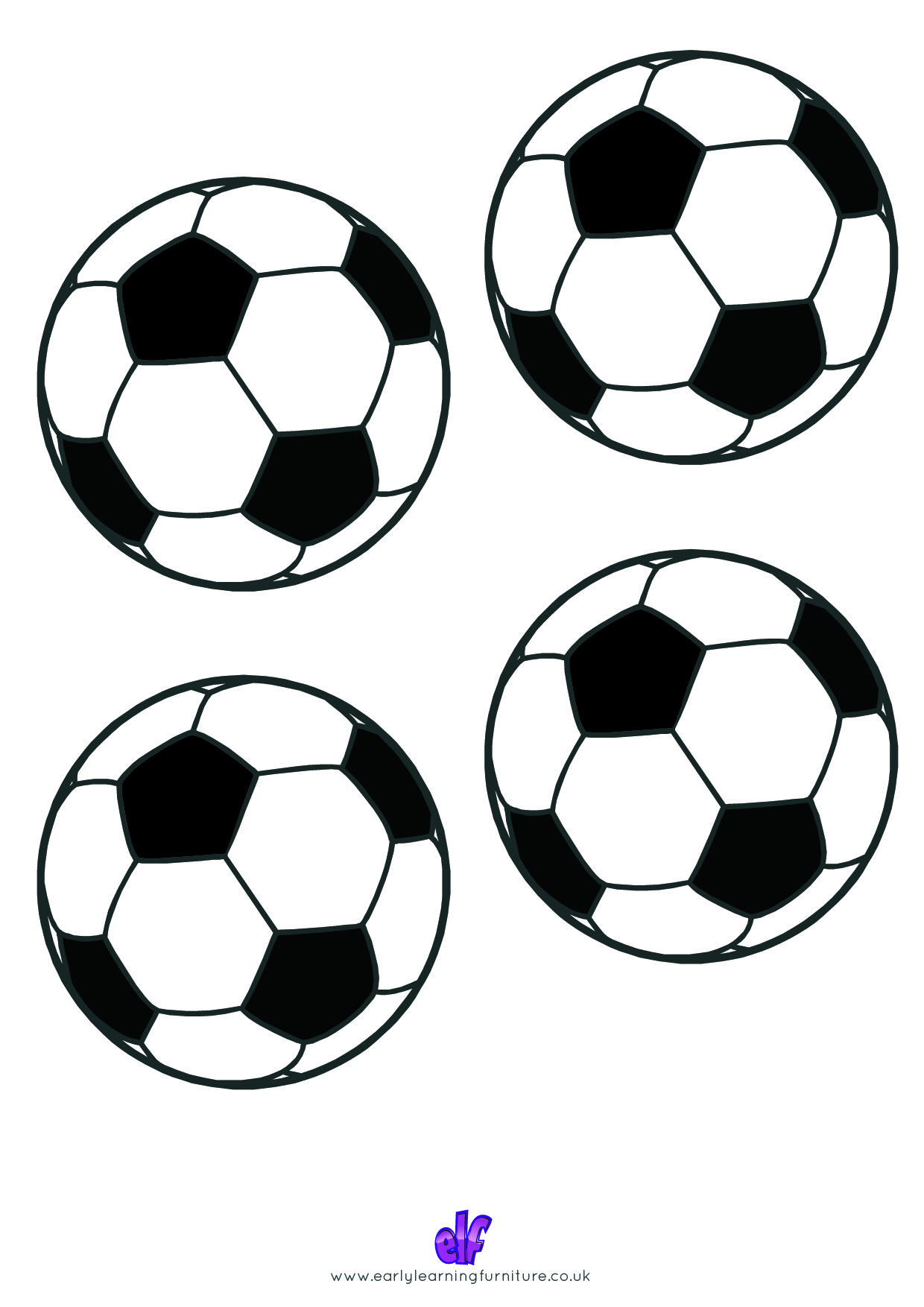 Free Teaching Resources Fathers Day- Football Colour In