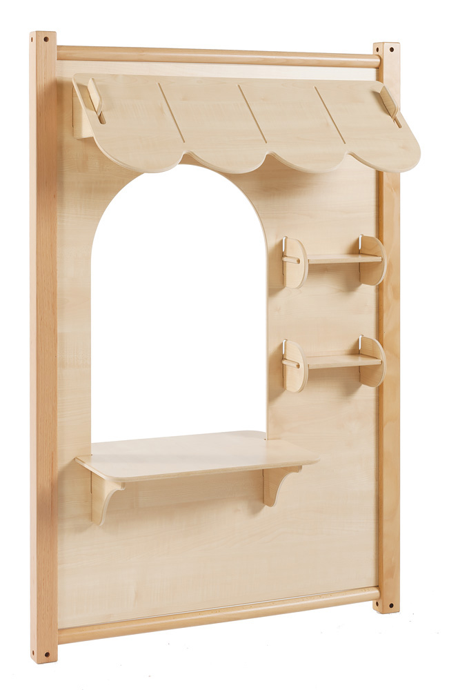 Childrens Role Play Panels Maple Counter