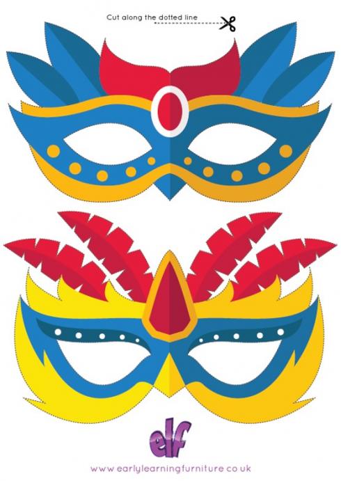 Carnival Face Masks