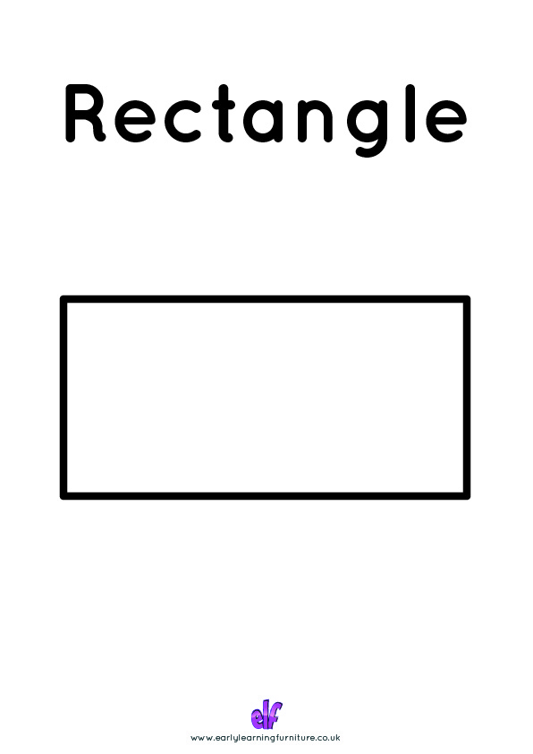 Free Teaching Resources Shapes- Rectangle 