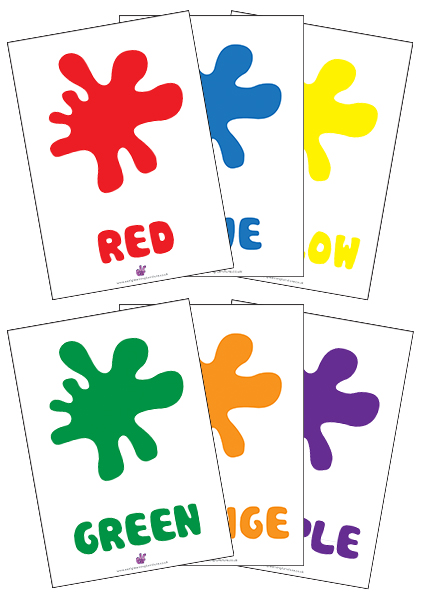 Free Teaching Resources Colours- Complete Set