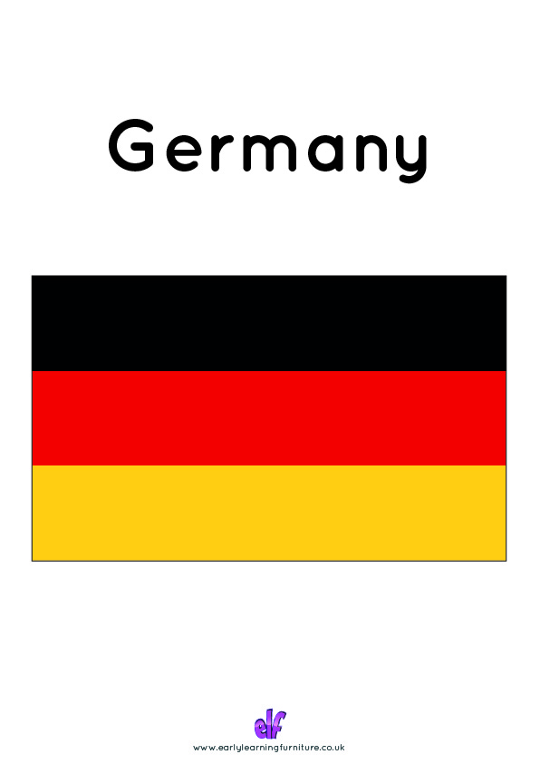 Free Teaching Resources Flags- Germany