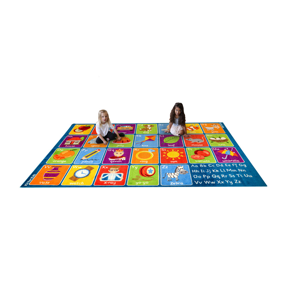 Alphabet Mat Rectangular Classroom Carpet
