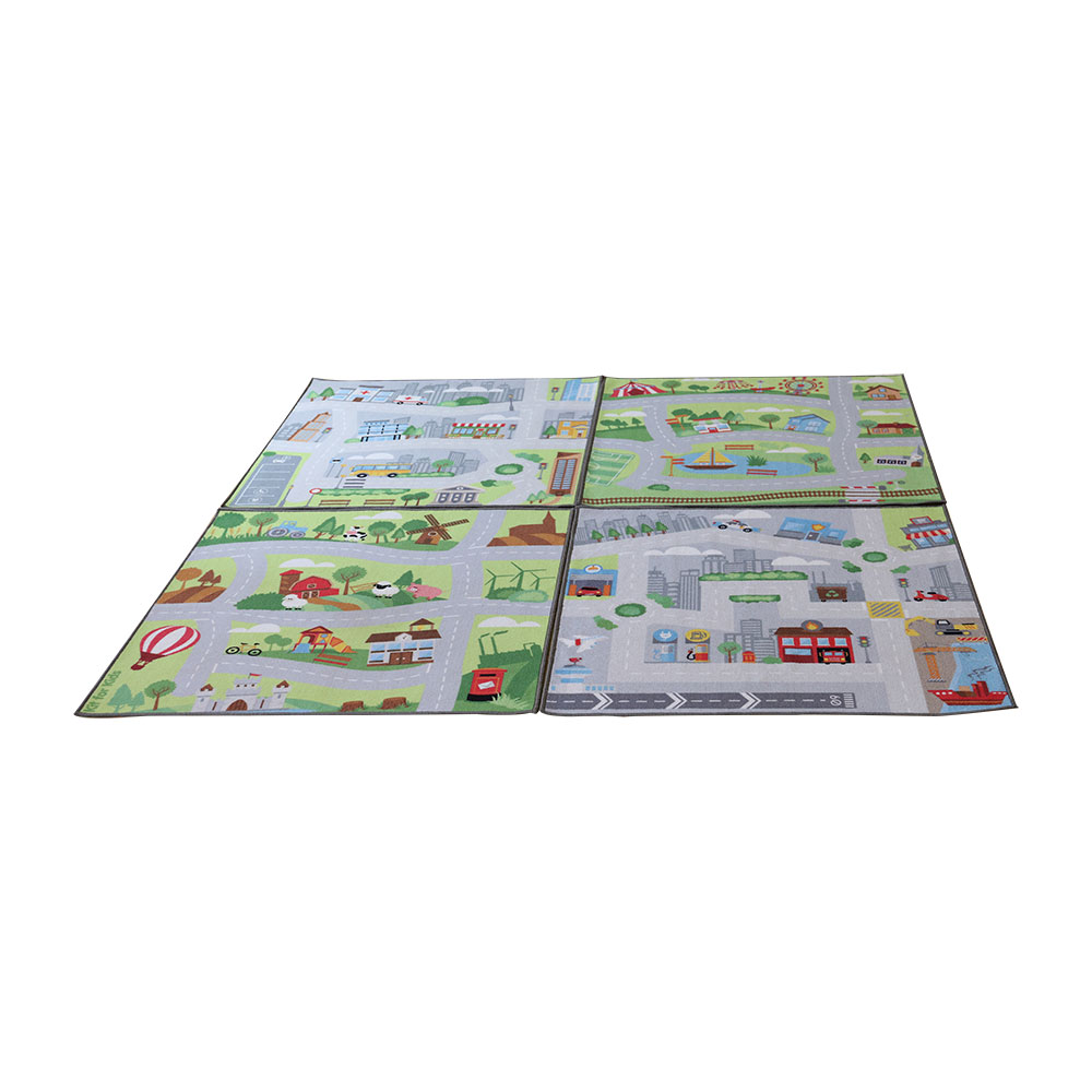 Town & Country Road Classroom Rugs 