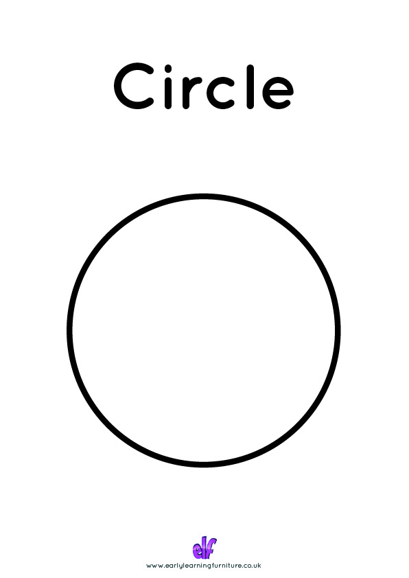 Free Teaching Resources Shapes- Circle