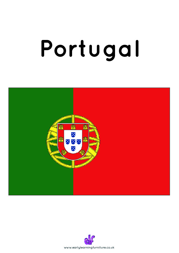 Free Teaching Resources Flags- Portugal