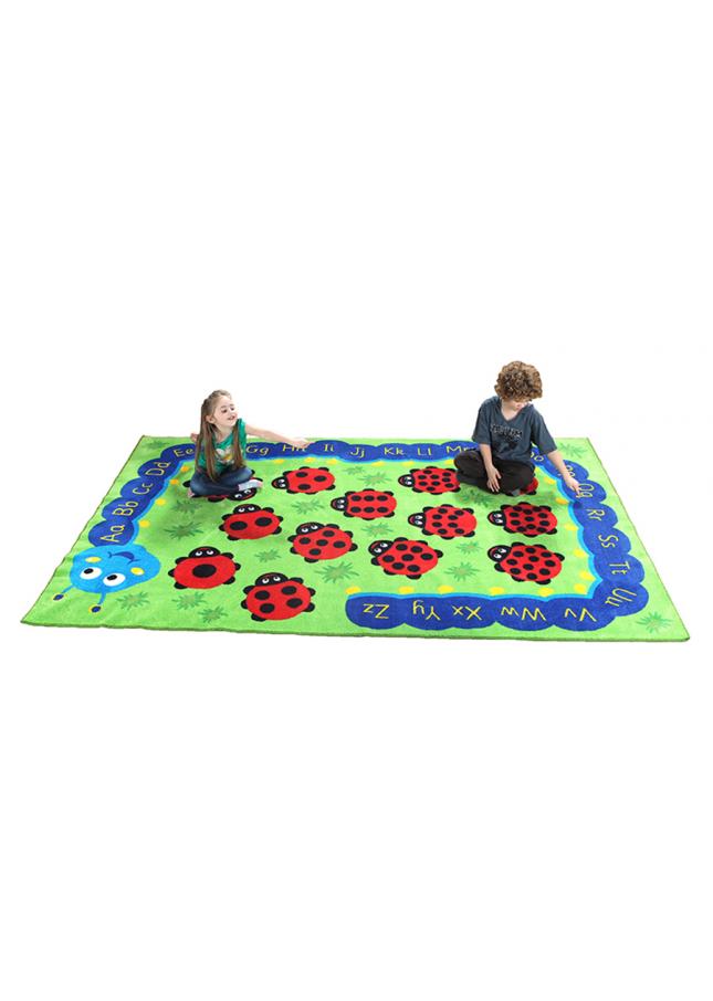 Back to Nature Chloe Caterpillar Number Rug