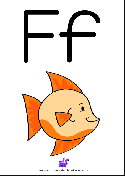 Free Teaching Resources Alphabet- F