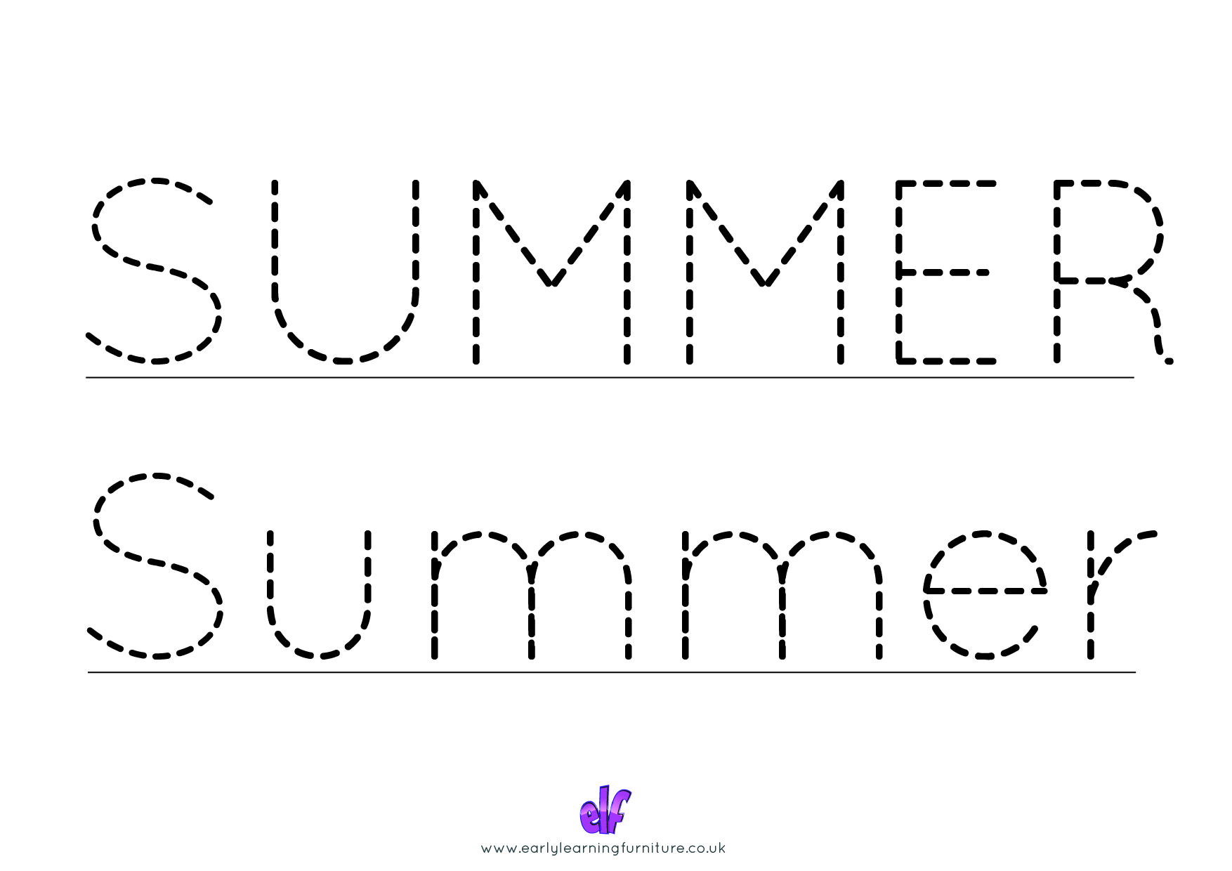 Free Teaching Resources Seasons- Writing Summer